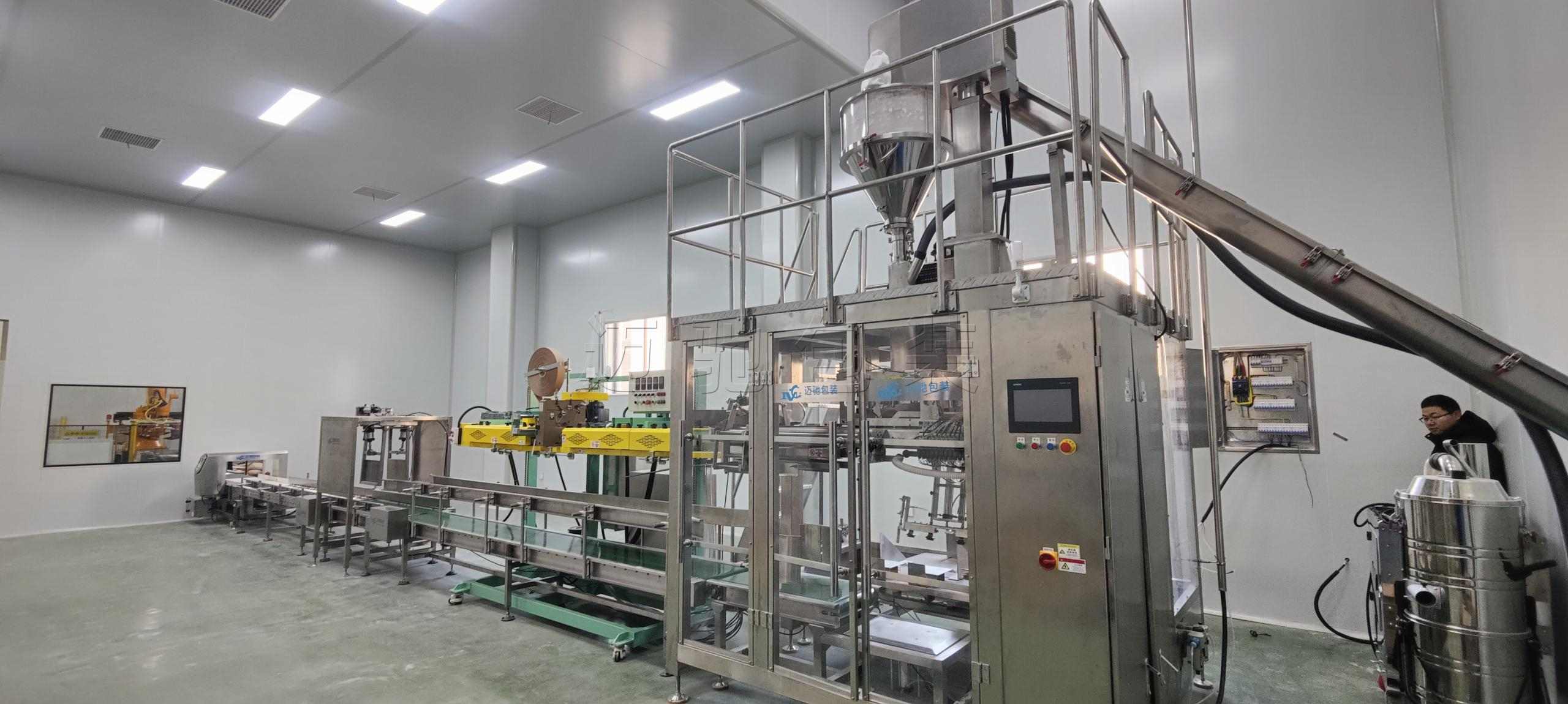 全自動一體化操作，膩子粉自動包裝機選邁馳更高效